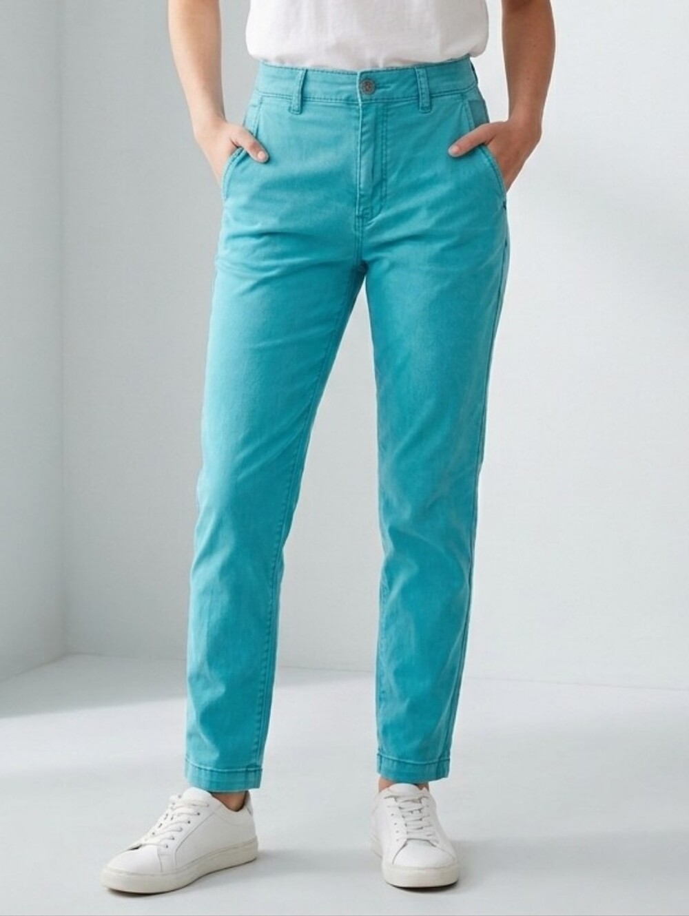 Pilcro Skinny Jeans in Aqua Teal 27
